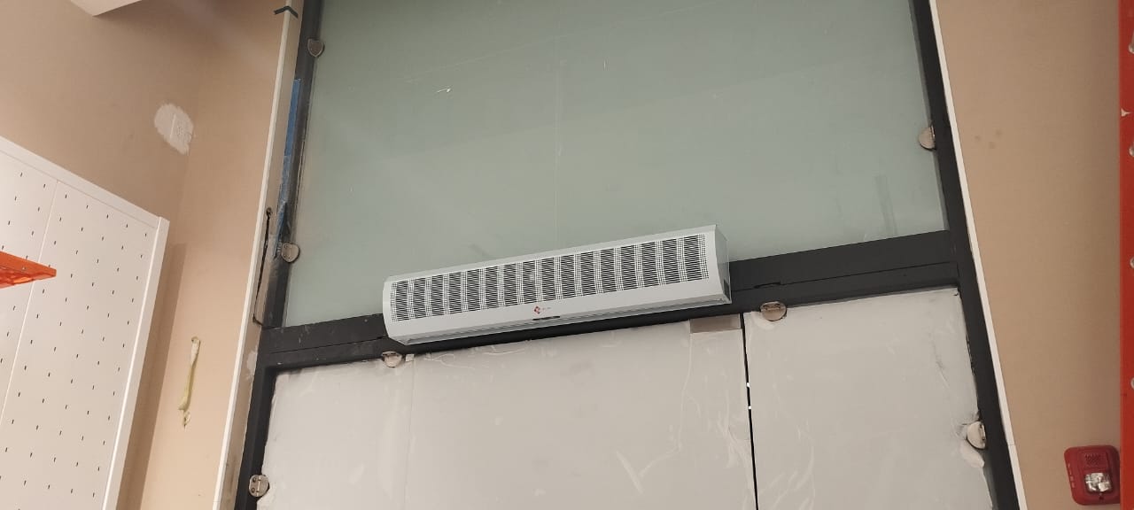 Instalación de aire acondicionado comercial