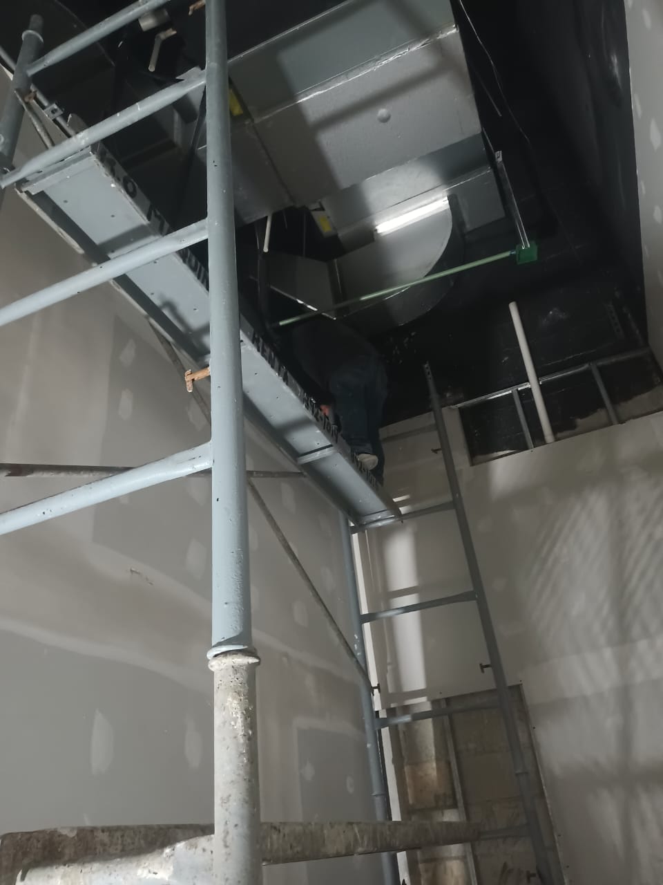 Instalación de ductos
